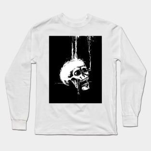 Smoking Skull Long Sleeve T-Shirt